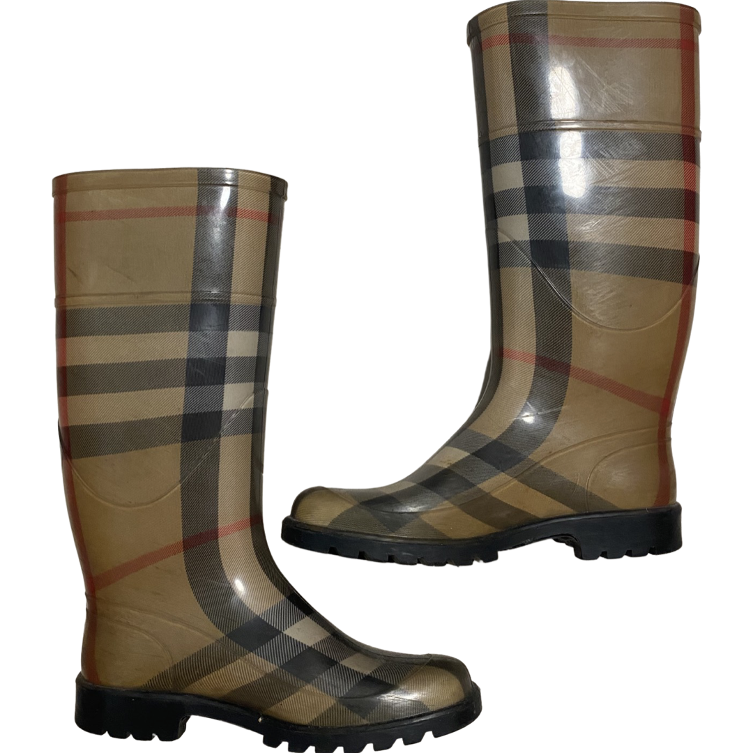 Burberry Rain Boots — Give Up The Good$